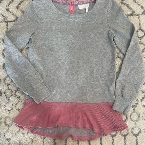 Matilda Jane girls sweatshirt, size 10.